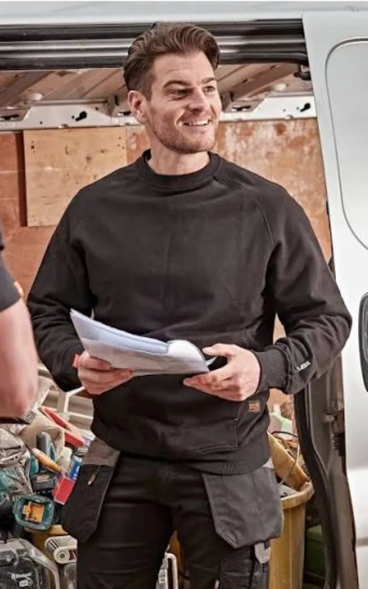Branded crew neck sweatshirts for teams — workwear printing Woking